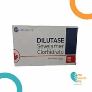 SEVELAMER CLORHIDRATO 800MG TABLETA CUBIERTA DILUTASE