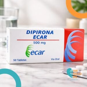 DIPIRONA 500MG BLISTERS * 50 TABLETAS ECAR