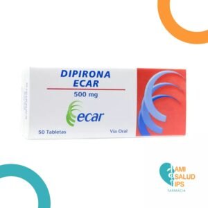DIPIRONA 500MG TABLETA ECAR