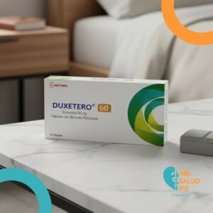 DUXETERO 60 DULOXETINA 60MG C*30 CAPSULAS DE LIBERACION RETARDADA HETERO