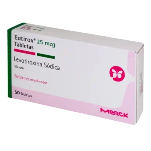 LEVOTIROXINA SODICA 25MCG TABLETA EUTIROX