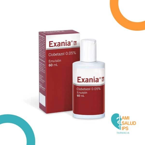 CLOBETASOL 0.05% EMULSION TOPICA FRASCO*60ML EXANIA