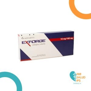 AMLODIPINO 10MG + VALSARTAN 160MG COMPRIMIDOS EXFORGE NOVARTIS
