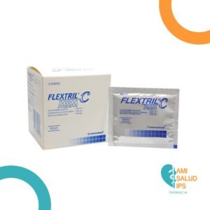 GLUCOSAMINA SULFATO 1500MG + CONDROITINA SULFATO SODICA 1200MG + METILSULFOMETANO 2400MG FLEXTRIL C MSM SOBRES NOVAMED