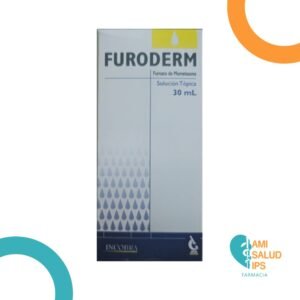 MOMETASONA FUROATO 100.00MG SOLUCION TOPICA FRASCO*30ML FURODERM