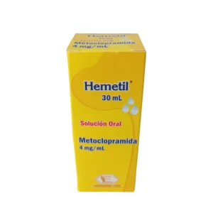 METOCLOPRAMIDA 4MG/ML SOLUCION ORAL FRASCO*30ML HEMETIL
