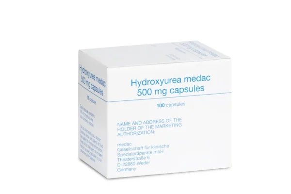 HIDROXIUREA 500MG CAPSULAS HIDROXYUREA