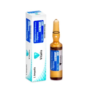 HIOSCINA N-BUTILBROMURO + DIPIRONA 20MG+2.5G/5ML SOLUCIÓN INYECTABLE VITALIS