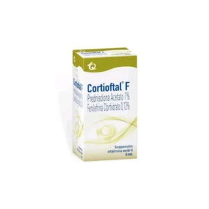 PREDNISOLONA + FENILEFRINA 1%+0.12% GOTAS FRASCO X 5 ML CORTIOFTAL F TECNOQUIMICAS