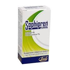 PREDNISOLONA 1% SUSPENSION OFTALMICA FRASCO X 5 ML SOPHIPREN OFTENO