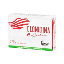 CLONIDINA 0.150MG TABLETA E-CARDIO