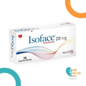 ISOTRETINOINA 20MG CAPSULA BLANDA ISOFACE