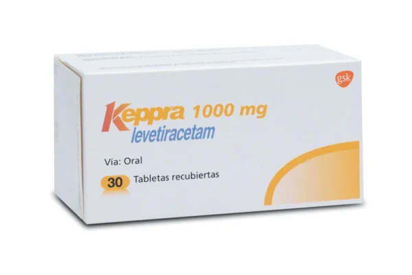 LEVETIRACETAM 1000MG TABLETA RECUBIERTA KEPPRA