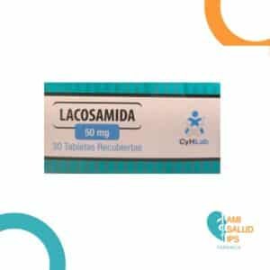 LACOSAMIDA 50MG TABLETAS RECUBIERTAS CyH LAB