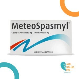 CITRATO DE ALVERINA 60MG + SIMETICONA 300MG CAPSULAS METEOSPASMYL BIOPAS