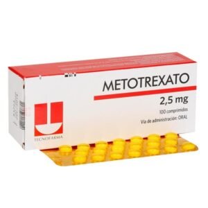 METOTREXATO 2.5MG COMPRIMIDOS TECNOFARMA