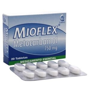 METOCARBAMOL 750MG TABLETA MIOFLEX