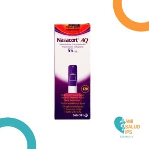 TRIAMCINOLONA SPRAY NASAL 55 MCG/APLICACION NASACORT AQ SANOFI