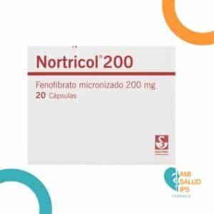 FENOFIBRATO MOCRONIZADO 200MG CAPSULAS NORTRICOL