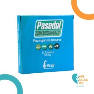DIMENHIDRATO 50MG TABLETA PASEDOL