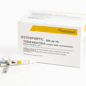 TERIPARATIDA 250 MCG/ML (20 MCG/0.08 ML) SOLUCION INYECTABLE BIOSSET