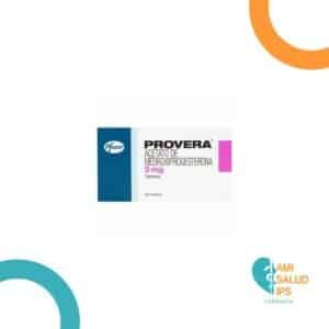 ACETATO DE MEDROXIPROGESTERONA 5MG TABLETA PROVERA