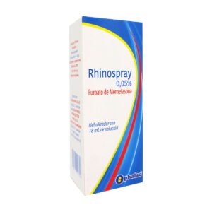 FUROATO DE MOMETASONA 0.05% NEBULIZADOR CON 18ML RHINOSPRAY