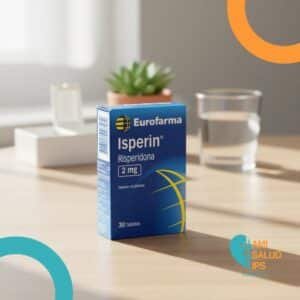 ISPERIN RISPERIDONA 2MG C*30 TABLETAS RECUBIERTAS EUROFARMA