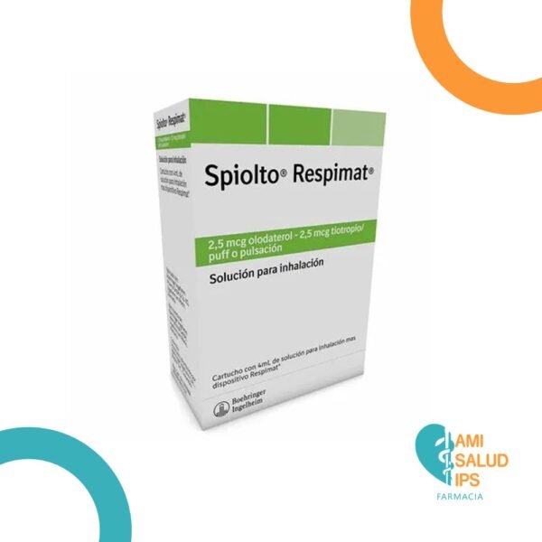 OLODATEROL 2.5MCG / TIOTROPIO 2.5MCG SOLUCION PARA INHALACION SPIOLTO RESPIMAT BOEHRINGER INGELHEIM