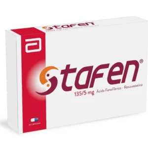 ACIDO FENOFIBRICO 135MG + ROSUVASTATINA 5MG CAPSULA STAFEN