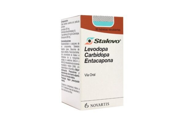 STALEVO LEVODOPA 200MG CARBIDOPA 50MG ENTACAPONA 200MG TABLETA RECUBIERTA STALEVO