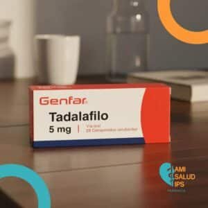 TADALAFILO 5MG C*28 COMPRIMIDOS RECUBIERTOS GENFAR