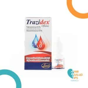 DEXAMETASONA + TOBRAMICINA 1MG+3MG/ML SOL OFT GTS FCO*5ML TRAZIDEX OFTENO SOPHIA