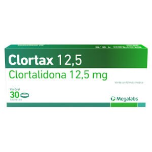 CLORTALIDONA 12.5MG TABLETA CLORTAX