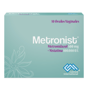 METRONIDAZOL 500MG + NISTATINA 100.000 UI OVULOS VAGINALES METRONIST