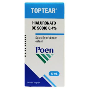HIALURONATO DE SODIO 0.4% SOLUCION OFTALMICA FRASCO *10ML TOPTEAR POEN