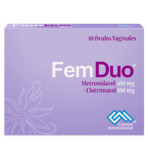 METRONIDAZOL 500MG + CLOTRIMAZOL 100MG OVULOS VAGINALES FEMDUO