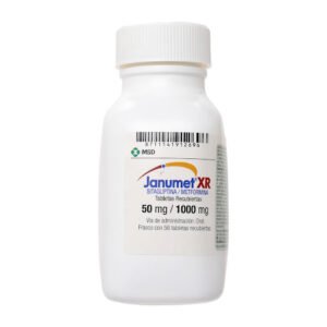 SITAGLIPTINA/METFORMINA 50MG/1000MG TABLETAS RECUBIERTAS JANUMET XR
