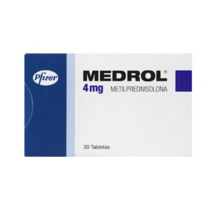 METILPREDNISOLONA 4MG TABLETA MEDROL