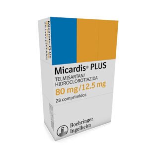 TELMISARTAN + HIDROCLOROTIAZIDA (80+12,5) MG COMPRIMIDO MICARDIS PLUS