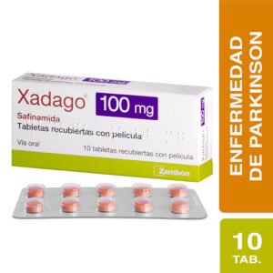 SAFINAMIDA 100MG TABLETAS RECUBIERTAS XADAGO 100MG
