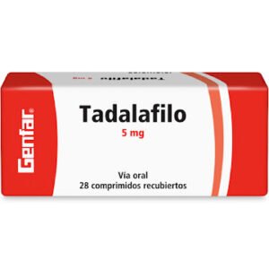TADALAFILO 5MG COMPRIMIDO RECUBIERTO GENFAR