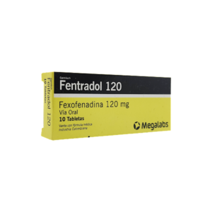 FEXOFENADINA 120MG TABLETA FENTRADOL