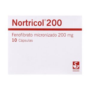 FENOFIBRATO MOCRONIZADO 200MG CAPSULAS NORTRICOL