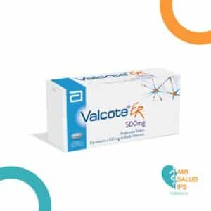 ACIDO VALPROICO 500MG TABLETA DE LIBERACION PROLONGADA VALCOTE ER