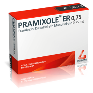 PRAMIPEXOL DICLORHIDRATO MONOHIDRATO 0.75 MG TABLETA DE LIBERACION PROLONGADA PRAMIXOLE ER