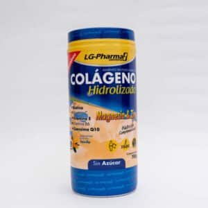 COLAGENO HIDROLIZADO CON MAGNESIO Y ZINC SIN AZUCAR TARRO*700G LG PHARMA