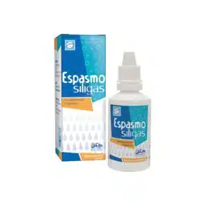 PAPAVERINA + DIMETILPOLISILOXANO (10+66) MG SUSPENSION ORAL GOTAS ESPASMO SILIGAS FRASCO X 30ML INCOBRA
