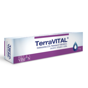 POLIMIXINA B + OXITETRACICLINA 1.000.000 UI + 0.5G / 100G UNGUENTO OFTALMICO TERRAVITAL