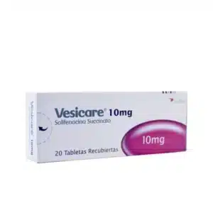 SOLIFENACINA SUCCINATO 10MG TABLETA VESICARE